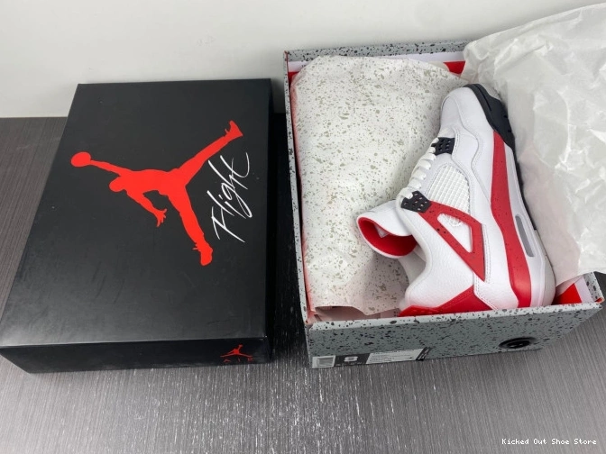 Kicked Out Shoe Store Air DH6927-161 4 Jordan Red Cement 0730